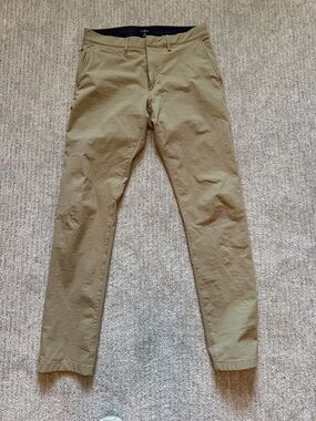 Men's Khaki Slim Chino Pants 30 x 32